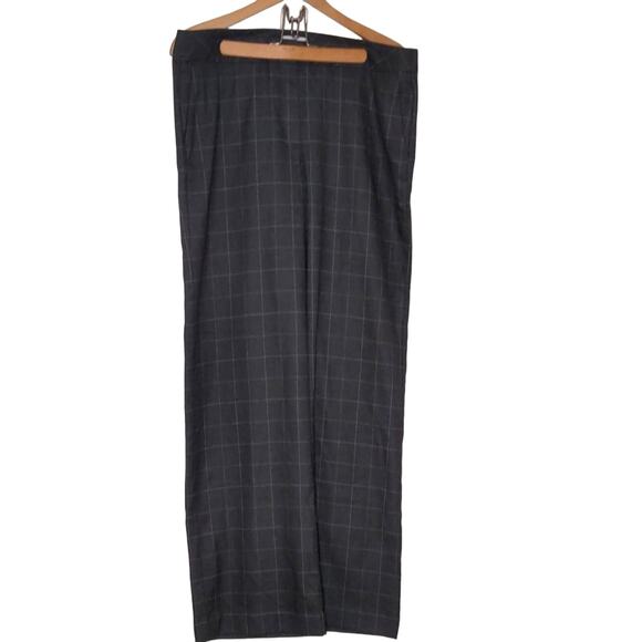 J. Jill windowpane plaid ponte trousers 167891 - Picture 1 of 6